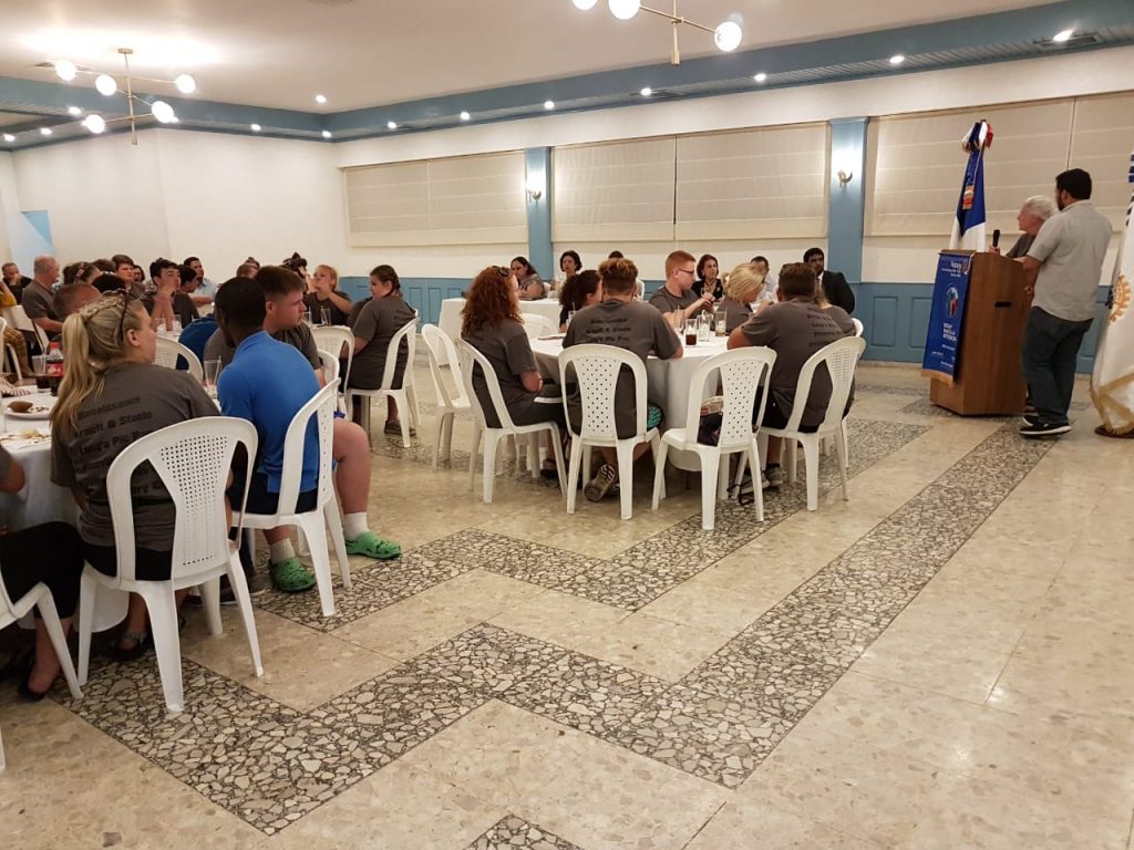 Visita de Rotaract e interact Rotary Club Florence de Kentucky