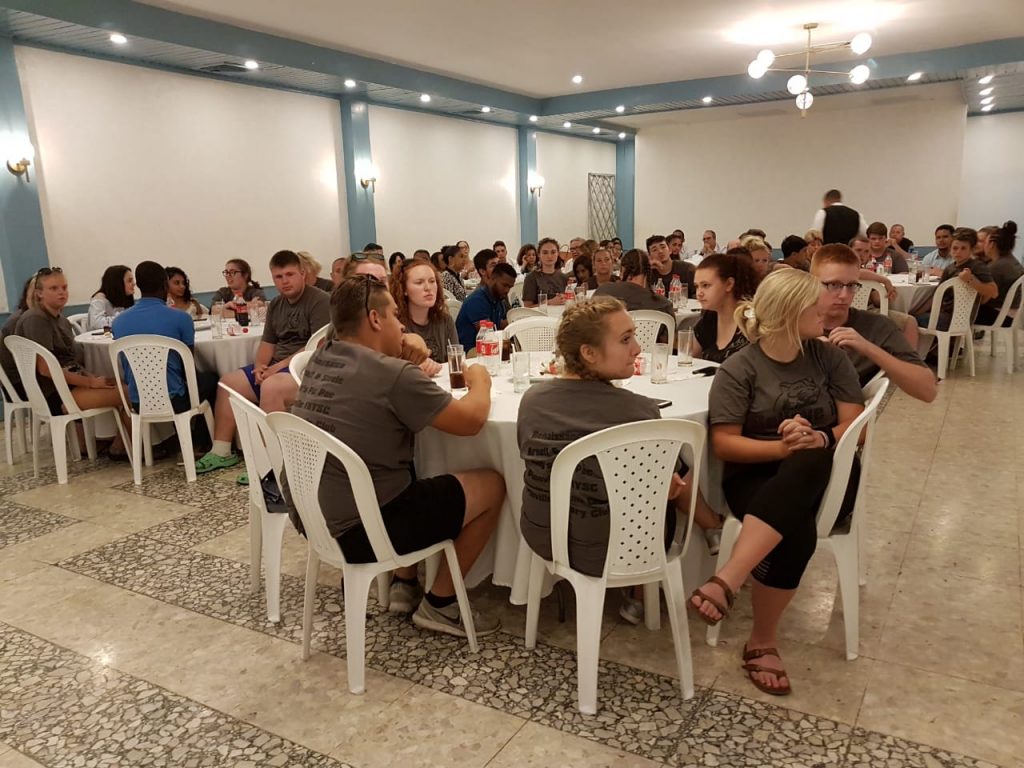 Visita de Rotaract e interact Rotary Club Florence de Kentucky