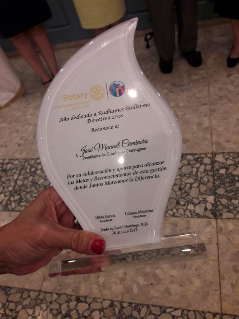 Reconocimientos a la Directiva y miembros destacados del club 2017-2018