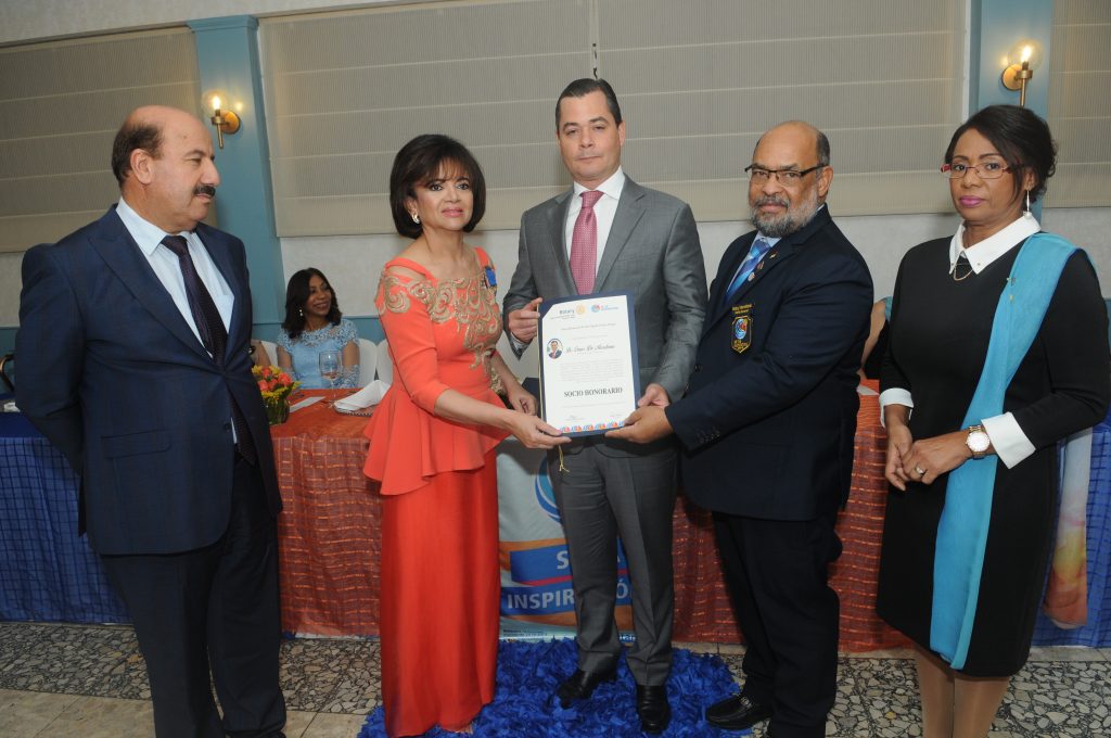 Socios Honorarios Hamdan ZRAYGAT de la República de Jordania y Omar De Marchena Diputado al Congreso Dominicano