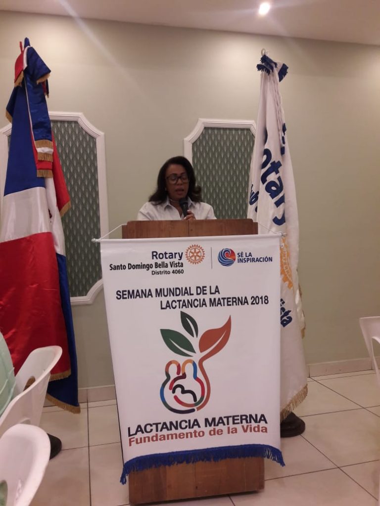 sesión rotaria 8 agosto 2018 - palabras Rosa Yunes