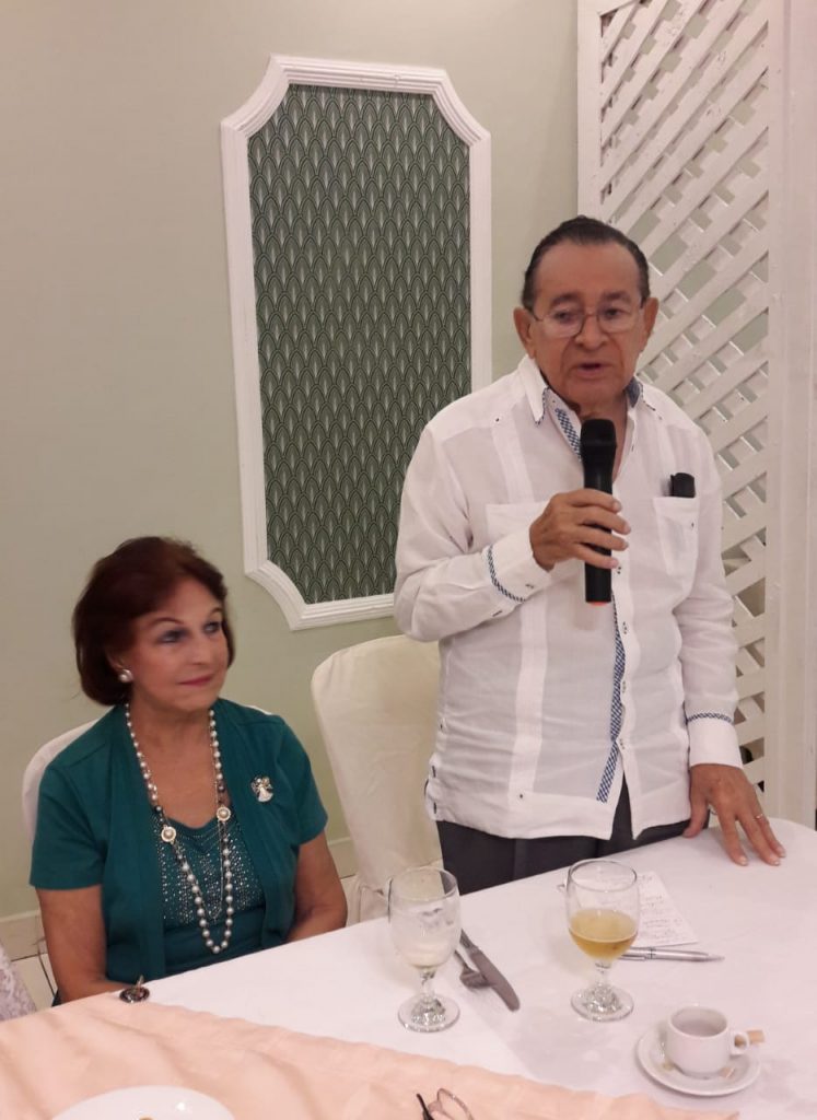Rotary Santo Domingo Bella Vista 2018 - Palabras de Aquiles Farias