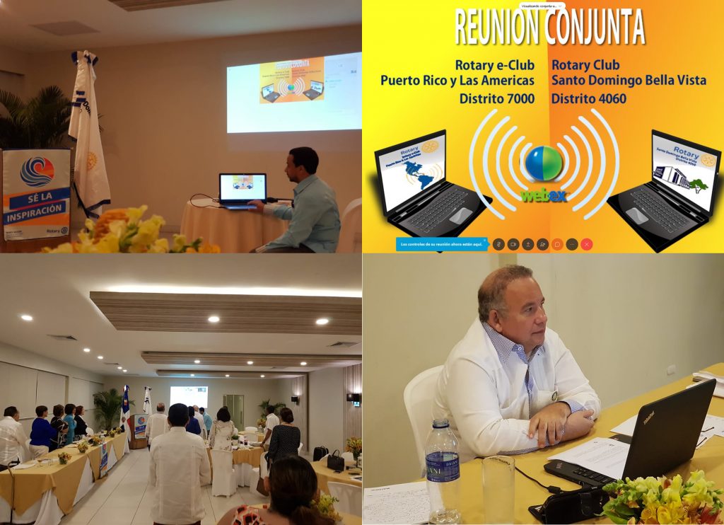Sesion Conjunta Online clubes Rotarios