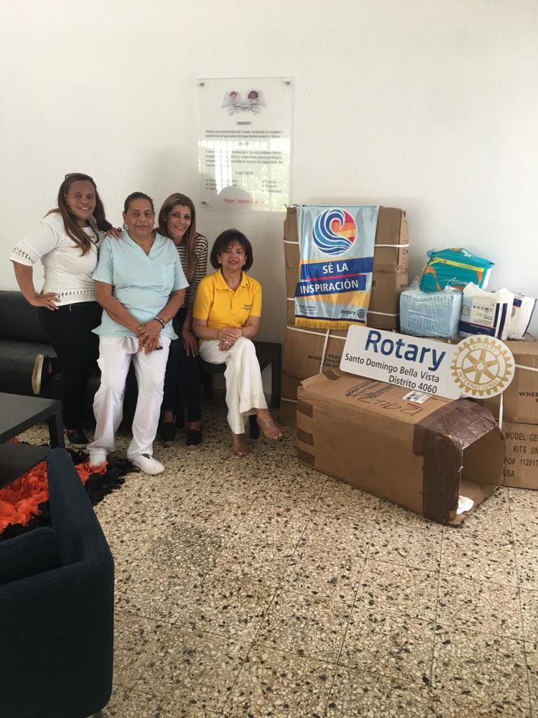 Donación casa Hogar Ángeles Felices